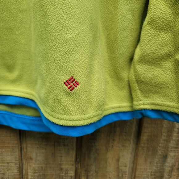 Columbia Titanium Omni Heat Fleece 1/2 Zip Pullover Mens Size L - Picture 4 of 13